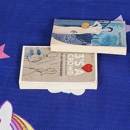 Aura Blue Cartoon Characters 250 TC Single Bedsheet Set-2.25 m x 2.50 m image 4