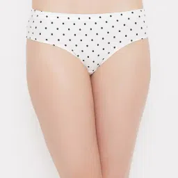 Clovia White Printed Hipster Panty-picture-29