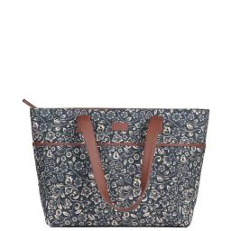 Floral Printed Handicraft Fabric Tote Bags for Women- Zouk-picture-14