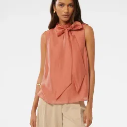Forever New Jane Petite Tie Neck Top-image-12