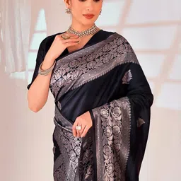 Moda Rapido Woven Design Zari Silk Cotton Kanjeevaram Saree image 5