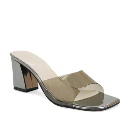 Inc.5 Women's Gun Metal Casual Sandals image 1