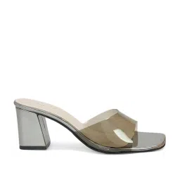 Inc.5 Women's Gun Metal Casual Sandals image 2