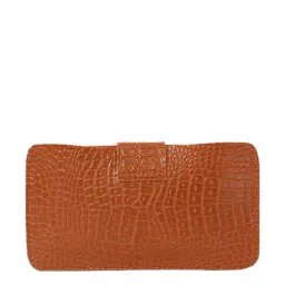 Bagsy Malone Croco Tan Animal Effect Small Wallet image 3