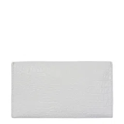 Bagsy Malone Croco White Animal Effect Small Wallet image 3