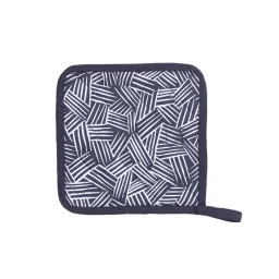 Maspar Navy 100% Cotton 225 GSM Pot Holder - Set of 2 image 3