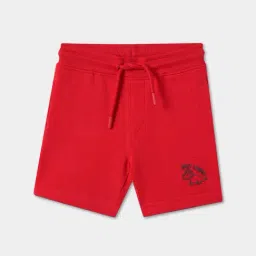 R&B Boys Red Cotton Printed Shorts-picture-23