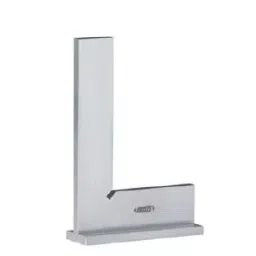 Insize 75 mm 90° Flat Edge Square With Wide Base 4793-75 image 1