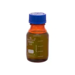 Supertek 5000 ml Amber Color Reagent Bottle With Screw Cap, Thread Size GL 45, 12.112.5000 image 3