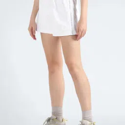 Calvin Klein Bright White Logo Regular Fit Shorts image 3