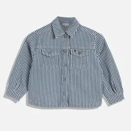 Tommy Hilfiger Girls Blue Jacket-image-57