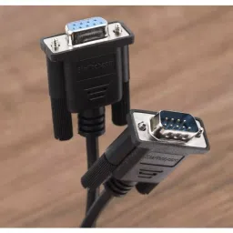 StarTech.com Male 9 Pin D-sub to Female 9 Pin D-sub Serial Cable 2 m PVC, MXT1002MBK image 4