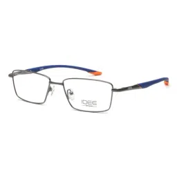 IDEE Grey Rectangular Eye Frames for Men-picture-42