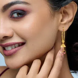 Joyalukkas 22k (916) Yellow Gold Delighted Earring for Women image 2