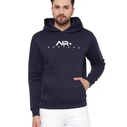 Red Tape Dark Navy Printed Hooded Sweatshirt image 1