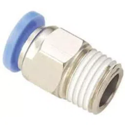PowerHouse 3/8 Inch Male Straight Push Type Fitting 8 mm APC 8-03 with 6 Months Warranty image 2