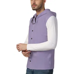 Blisstone Men Colourblocked Hooded Sweatshirt image 3