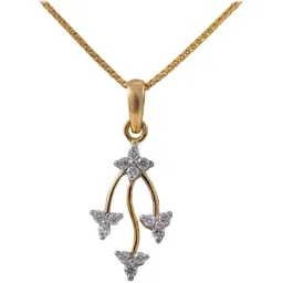 Joyalukkas 18 kt Gold & Diamond Pendant with Chain-picture-37