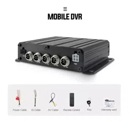 Justrack 4 Channels Mobile DVR 1080P, JT-1204D image 5