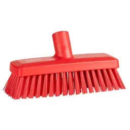 VIKAN Broom Red With Polyester, Polypropylene & Stainless Steel Bristles for General Purpose, 70424-picture-12