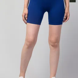 CKARFE Women Pack Of 2 Skinny Fit Sports Shorts-picture-13