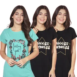 TRENDY WORLD Women Cotton Tshirts-image-61