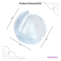 Bembika Baby Safety Corner Protector Edge & Corner Guards Round Curved 20 Pieces - White image 3