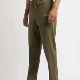 Reebok Green Regular Fit Solid Trackpants image 3