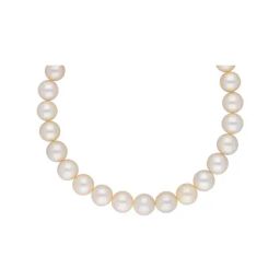 Sri Jagdamba Pearls White & Golden Alloy Necklace-picture-13
