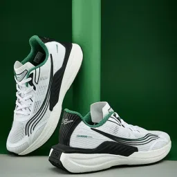 Campus Men's AIR TURBO White Running Shoes image 1