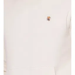 Red Tape Dull Off White Regular Fit Hooded Sweatshirt image 5