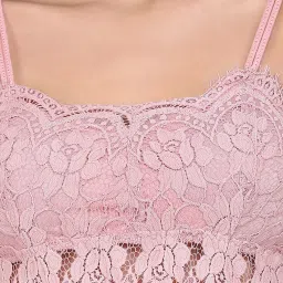 Da Intimo Pink Non Wired Padded Bralette image 5