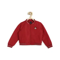 Allen Solly Junior Red Solid Jacket-image-35