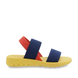 Catwalk Women's Blue Sling Back Wedges-picture-29