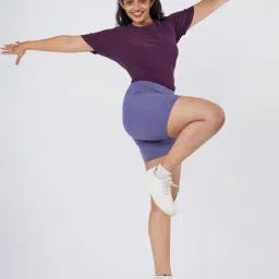 BlissClub Purple The Breezy 2-Way Top-image-47