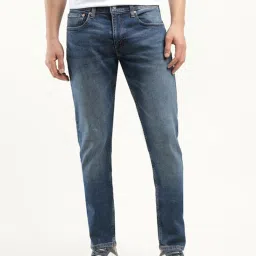 Levi's 512 Indigo Cotton Slim Fit Jeans image 1