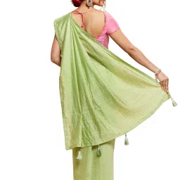 Navyasa by liva Green Glitz ¿n¿ Glam Liva Saree With Blouse image 2