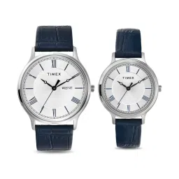 Timex TW00PR298 Analog Combo Watch for Couple image 1