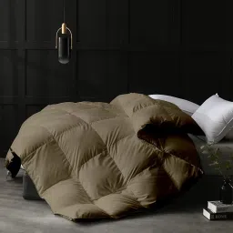 Razzai Beige Poly fill Basic Comforters image 1
