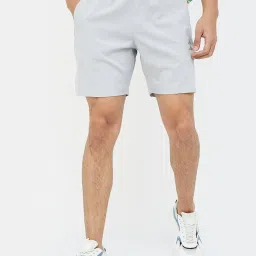 Kappa Grey Regular Fit Sports Shorts image 1