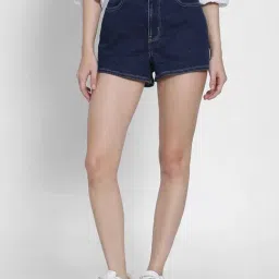 American Eagle Navy Relaxed Fit Shorts-picture-26