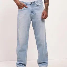 showoffff Showoff Blue Straight Fit Jeans image 1