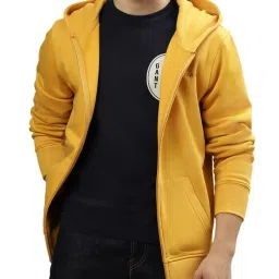 GANT Solid Hooded Regular Fit Sweatshirt image 1