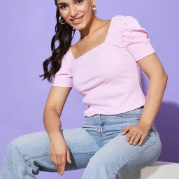 Globus Pink Slim Fit Top image 1