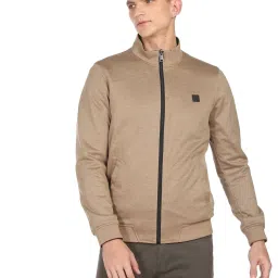 Arrow Sport Olive And Khaki Regular Fit Jacket image 1