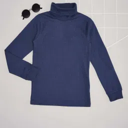 Pantaloons Junior Boys Set Sail Cotton Solid Full Sleeves T-Shirts image 1