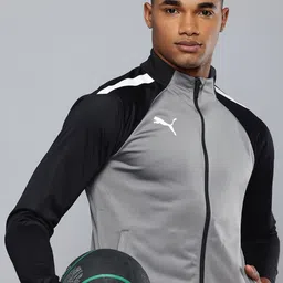 Puma Teamliga Mock Collar DryCell Training Sporty Jacket-picture-32