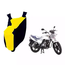 Auto Pearl Waterproof Bike Cover For LML Freedom DX (Yellow & Blue)-picture-17