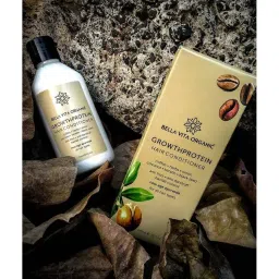 Bella Vita Organic Growth Protein Natural Hair Conditioner for Hair Fall,Dry & Frizzy Hair - 200 ml image 5