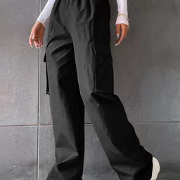 ARJ FASHION Women Relaxed Easy Wash Trousers-image-20